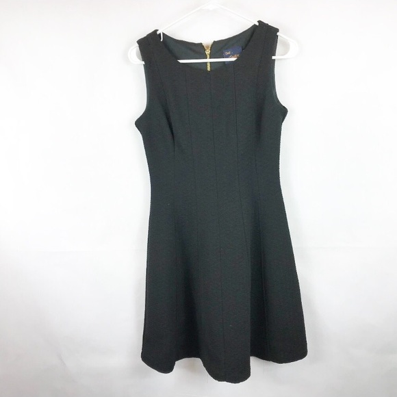 Just... Taylor dress size 2 black sleeveless midi - Picture 2 of 8